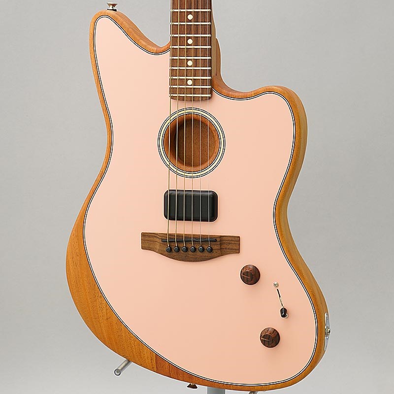 Fender Acoustics Acoustasonic Player Jazzmaster (Shell Pink)の画像